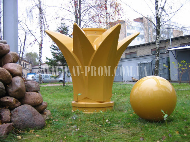 Изготовление изделий из стеклопластика в рекламе в Украине и Днепропетровске